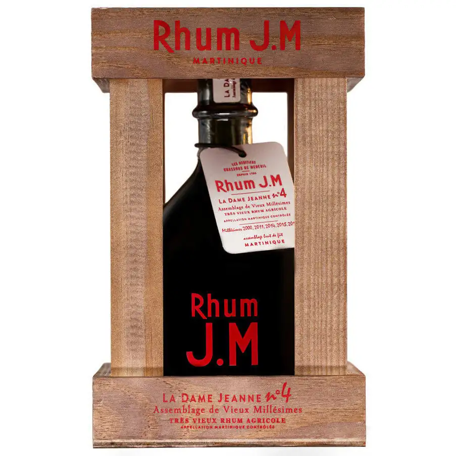 Bottle of Rhum J.M Dame Jeanne 4 2025