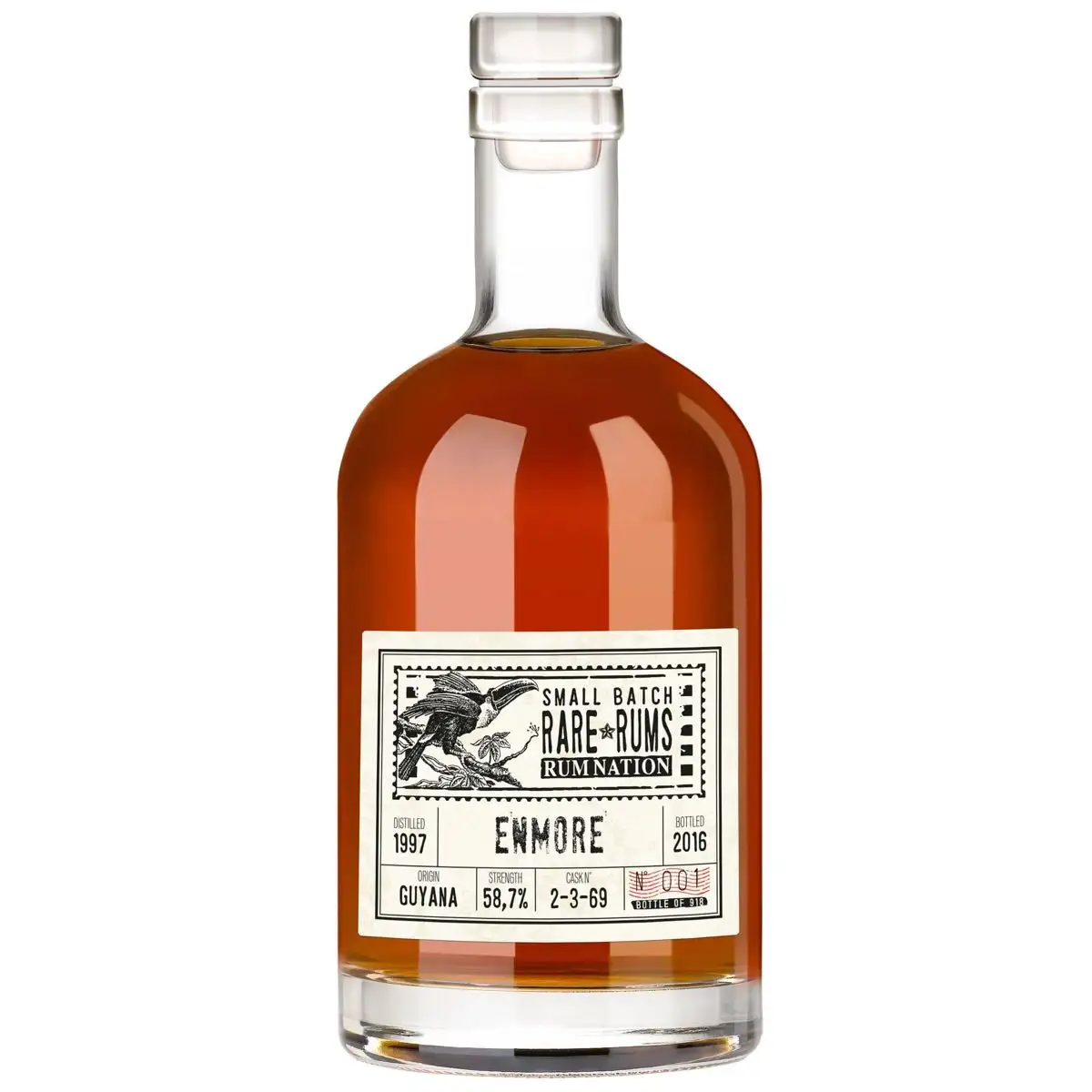 Bottle of Rum Nation Enmore Small Batch Rare Rums 1997