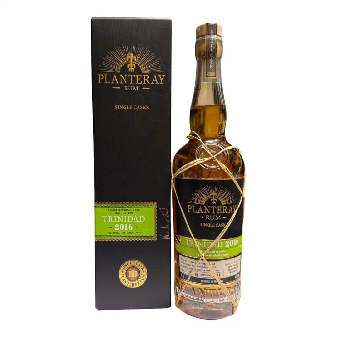 Bottle of T.D.L Planteray Trinidad (Amorik Whisky Cask) Huis Hardies 2016