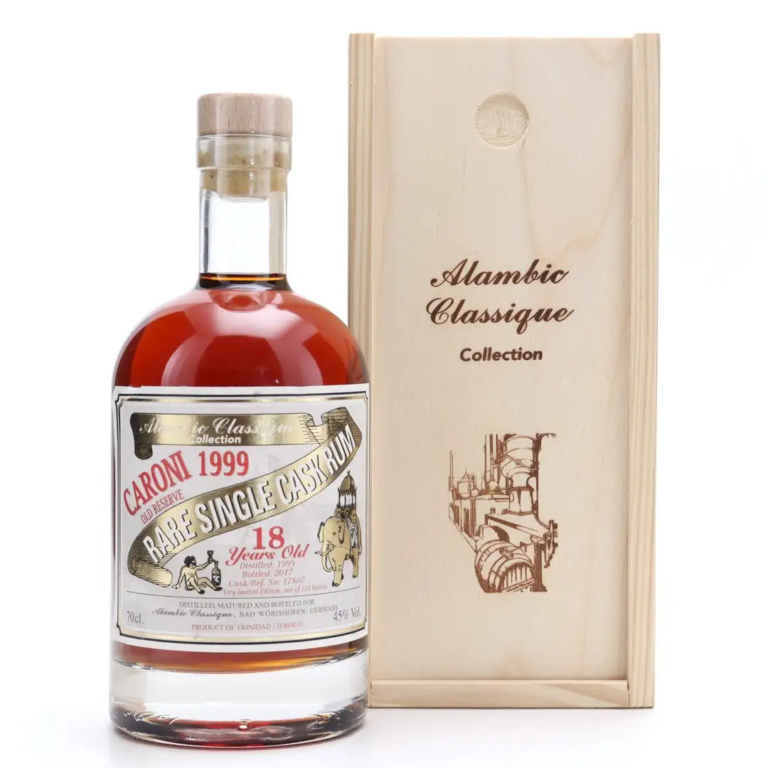 Bottle of Alambic Caroni Diamonds of Trinidad 1999