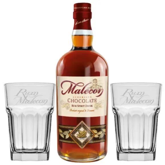 Bottle of Malecon Luxurious Chocolate