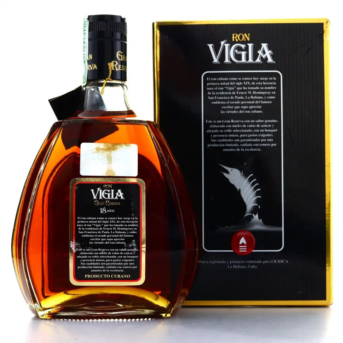 High resolution image of Vigia Ron Vigia Grand Reserva 2001