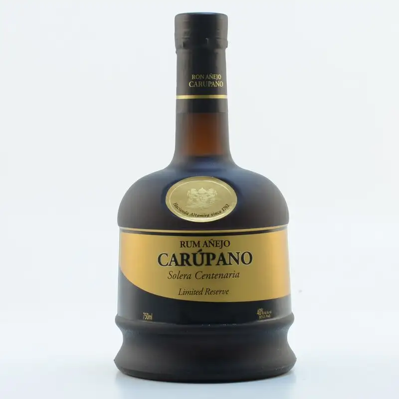 Bottle of Destileria Carupano Solera Centenaria