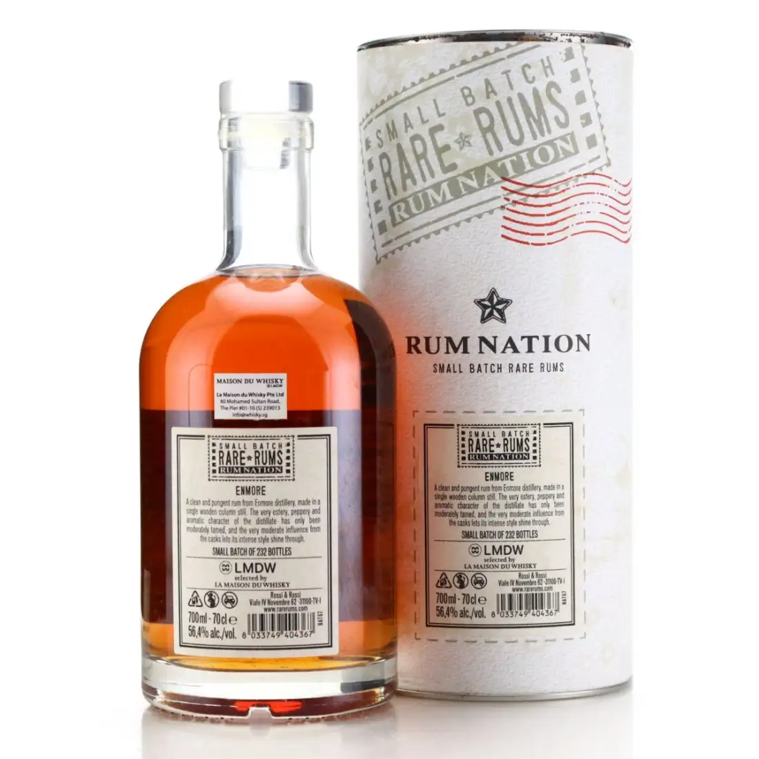 Hochauflösendes Bild von Rum Nation Enmore Small Batch Rare Rums 1997