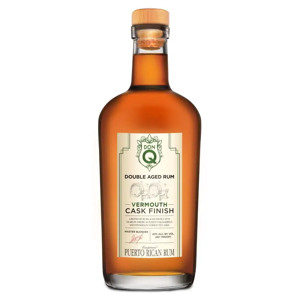 Bottle of Don Q Double Cask Vermouth Finish