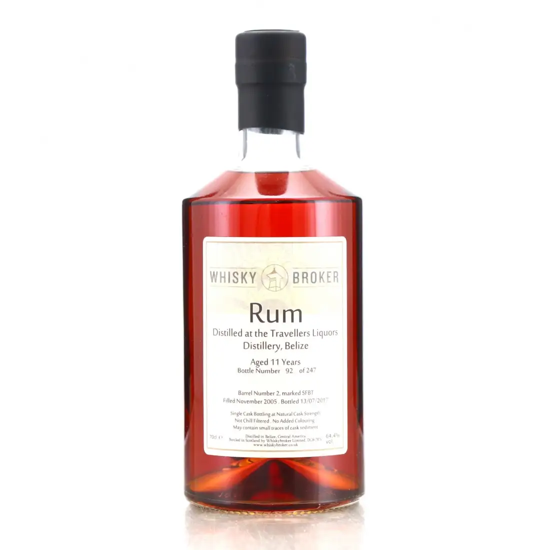 Bottle of Whiskybroker Travellers 2005