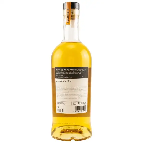 Image haute résolution de Berry Bros & Rudd Classic Range Guatemala Rum