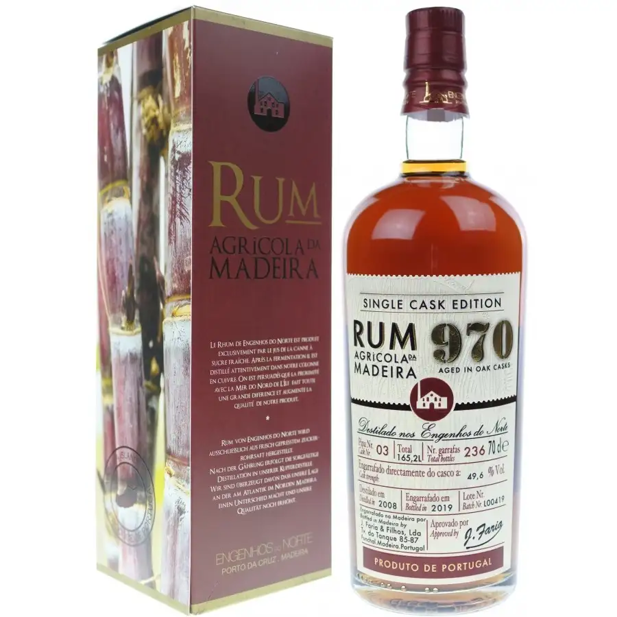 Bottle of Engenhos do Norte 970 Single Cask 2006