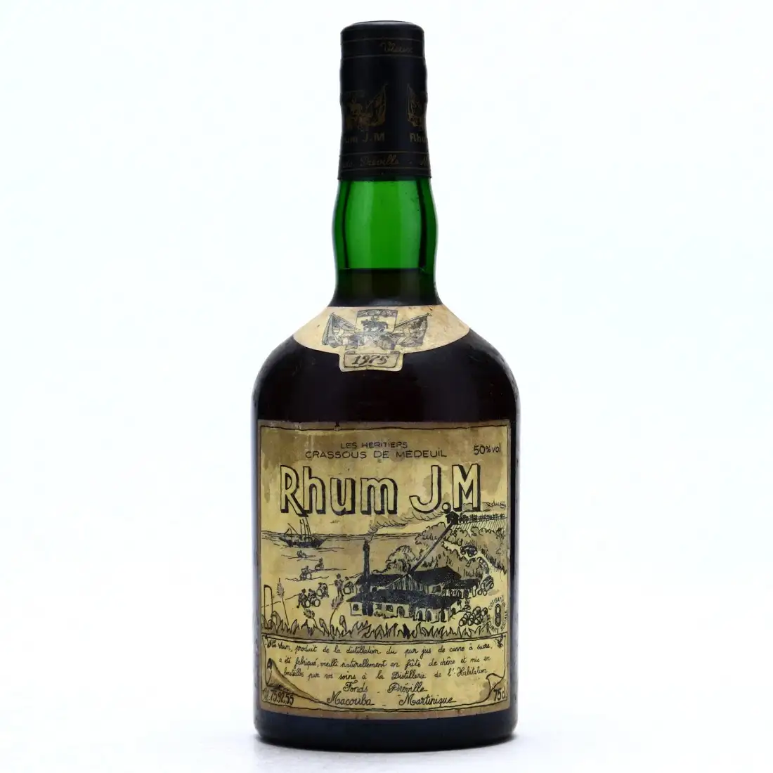 Bottle of Rhum J.M 1975