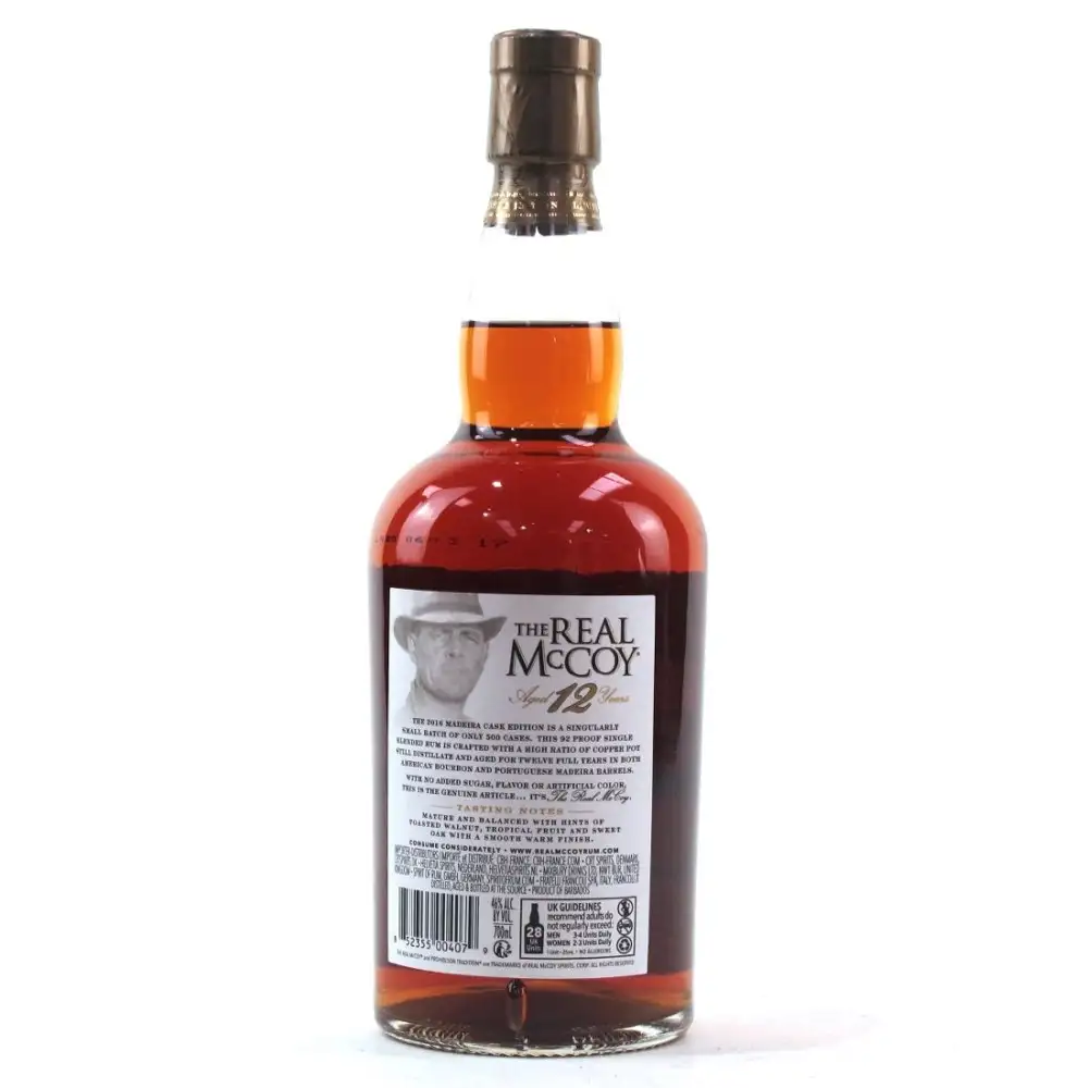 High resolution image of Foursquare The Real McCoy Limited Edition Rum (Madeira Cask)