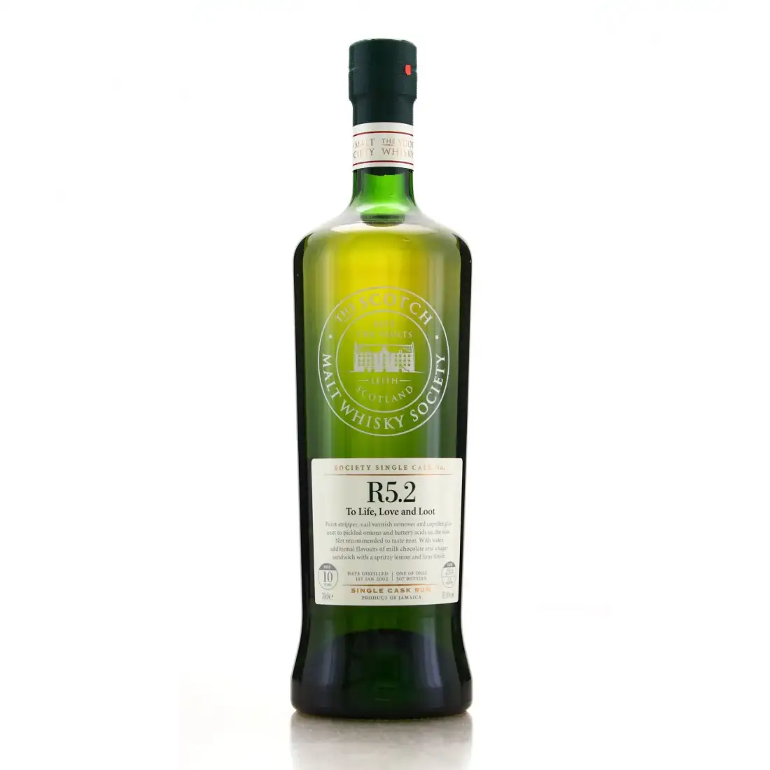 Bottle of SMWS Long Pond R5.2 2002