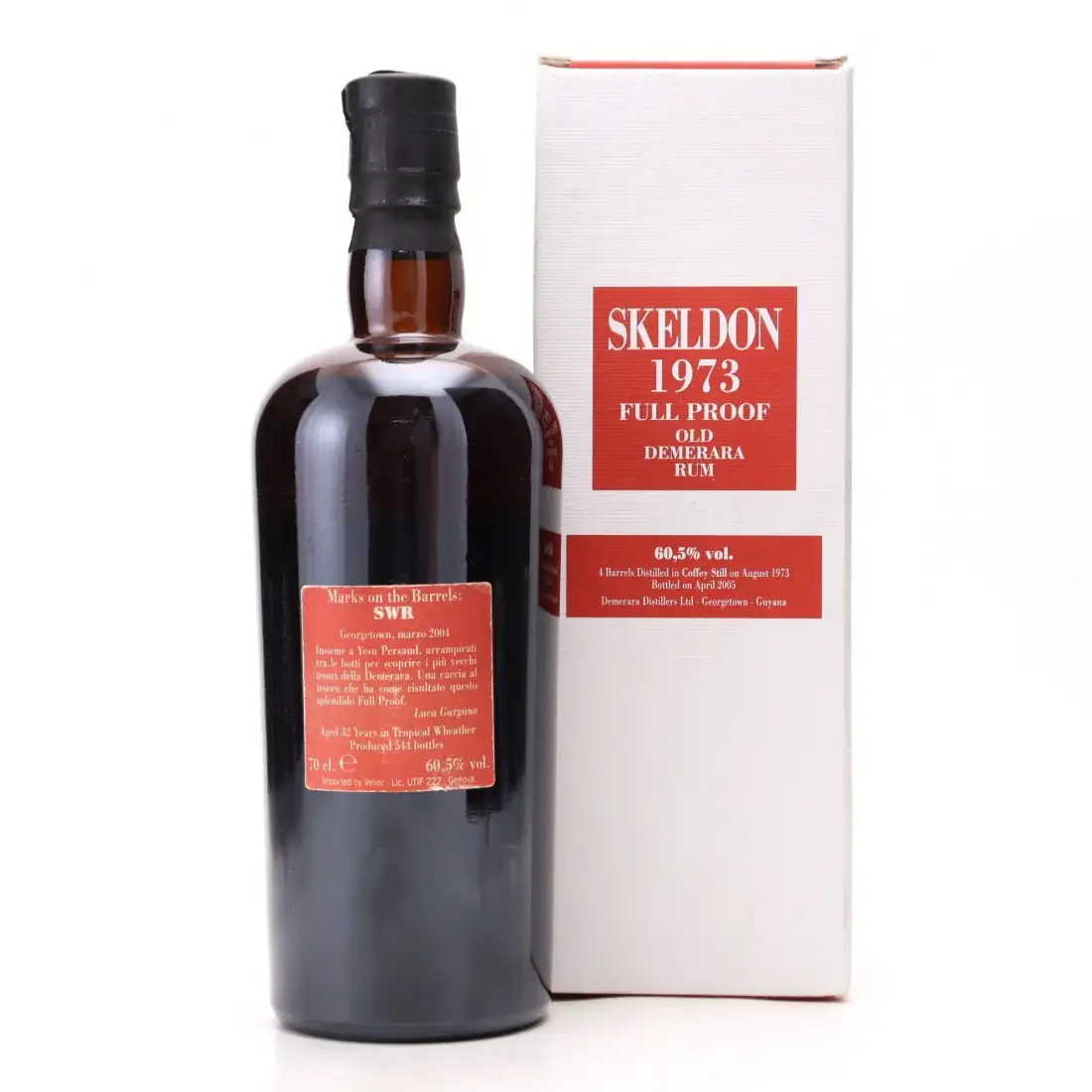 Bottle of Velier Skeldon SWR 1973