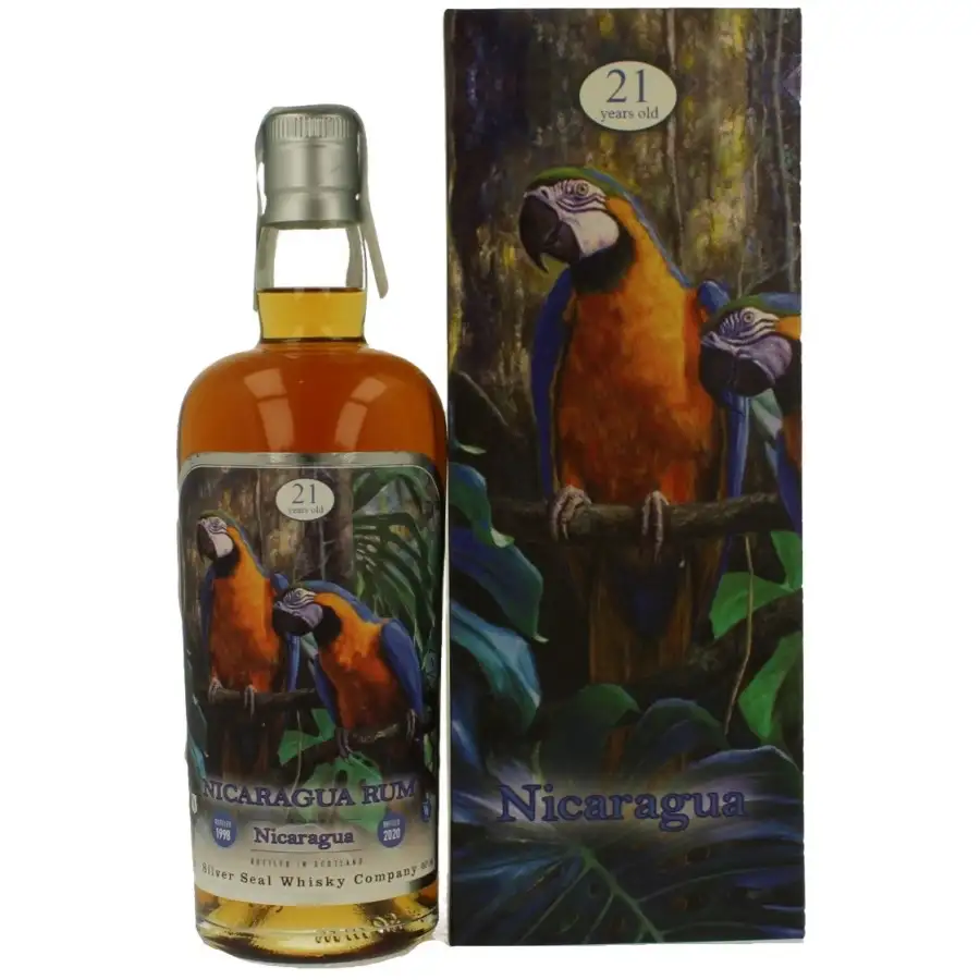 Bottle of Silver Seal Nicaragua Rum 1998