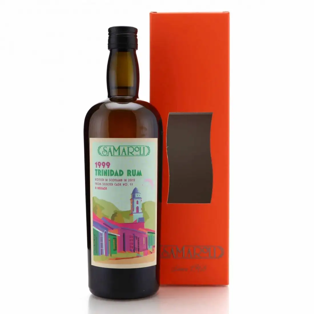 Image haute résolution de Samaroli Trinidad Rum 1999