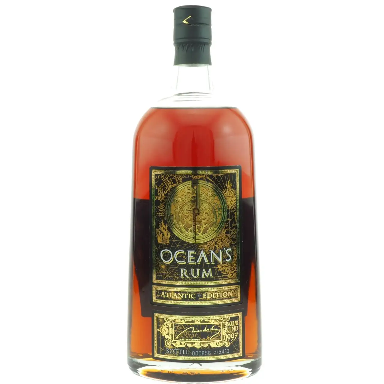 Bottle of Ocean's Rum - Atlantic Edition 1997