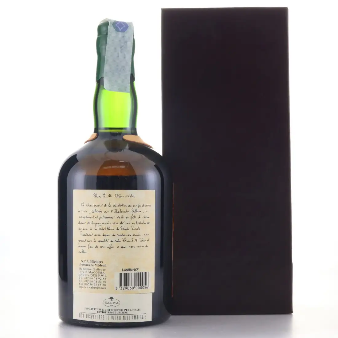 Image haute résolution de Rhum J.M 1993