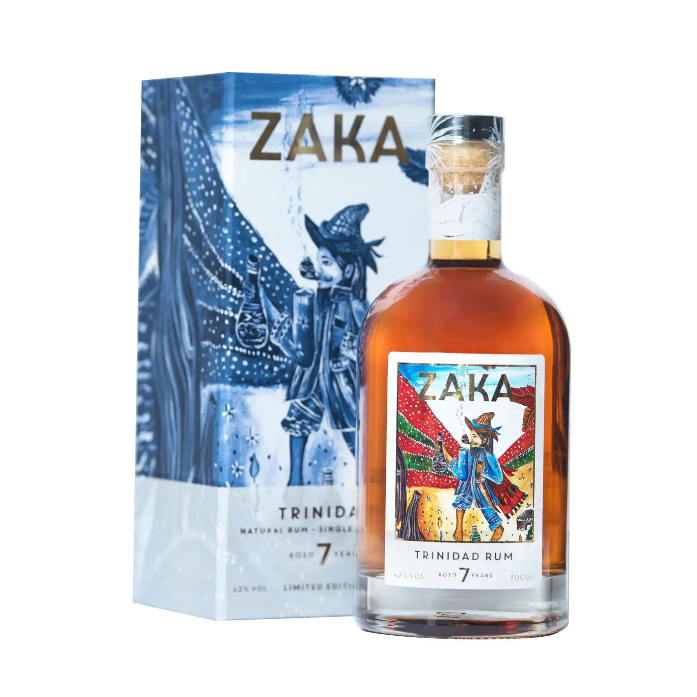 Bottle of Zaka Trinidad