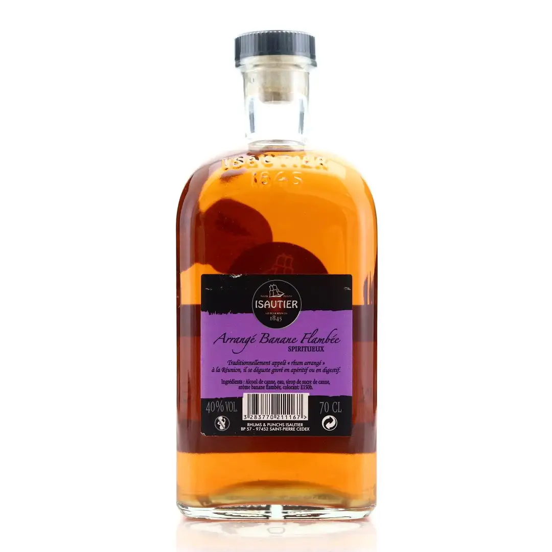 Image haute résolution de Isautier Arrangé Banane Flambée