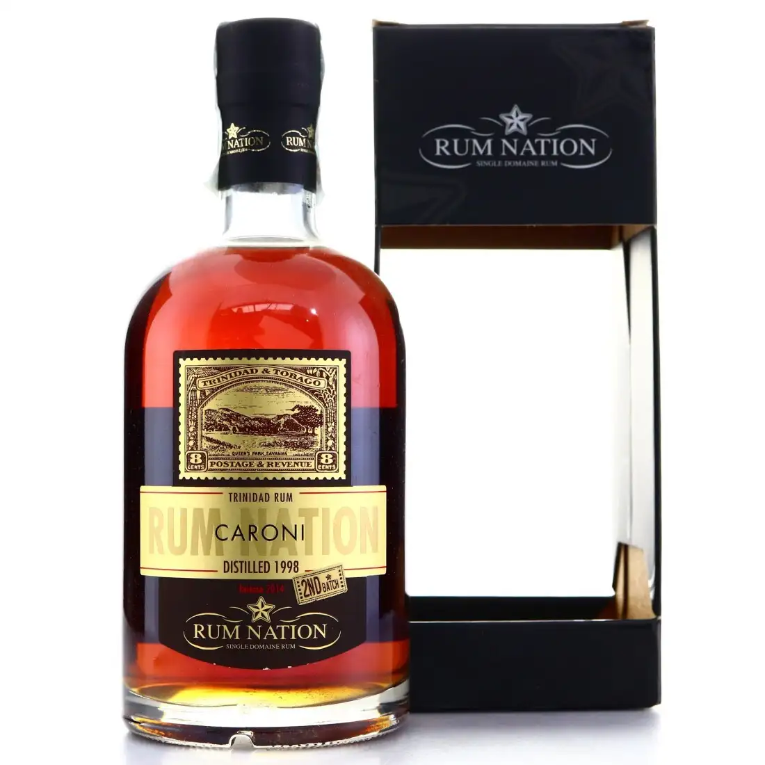 Bottle of Rum Nation Caroni Release 2014 HTR 1998