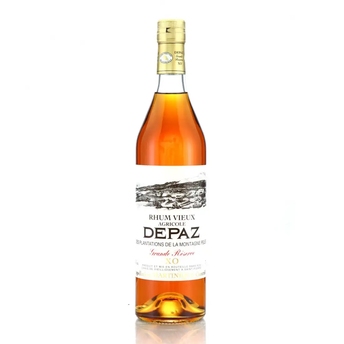 Bottle of Depaz XO Grande Réserve (Wooden Box)
