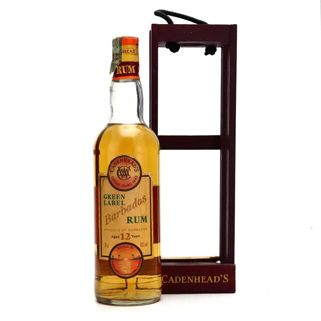 Bottle of Cadenhead‘s Rockley Green Label 1986