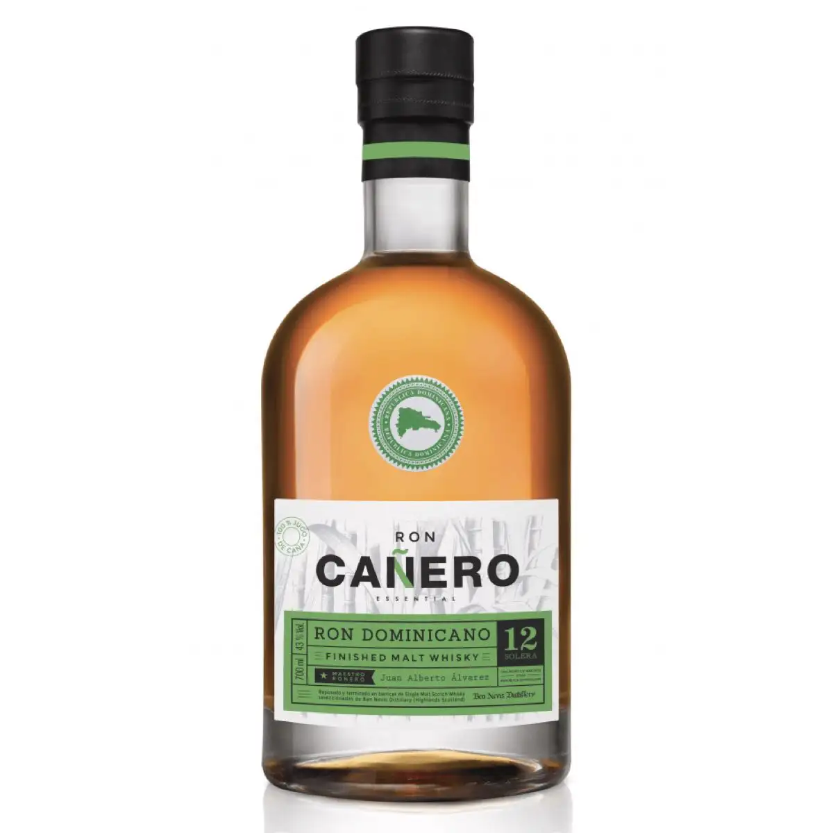 Bottle of Cañero Malt Whisky Finish