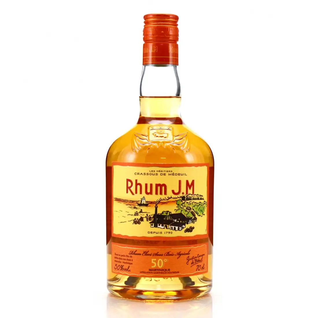 Bottle of Rhum J.M Élevé Sous Bois