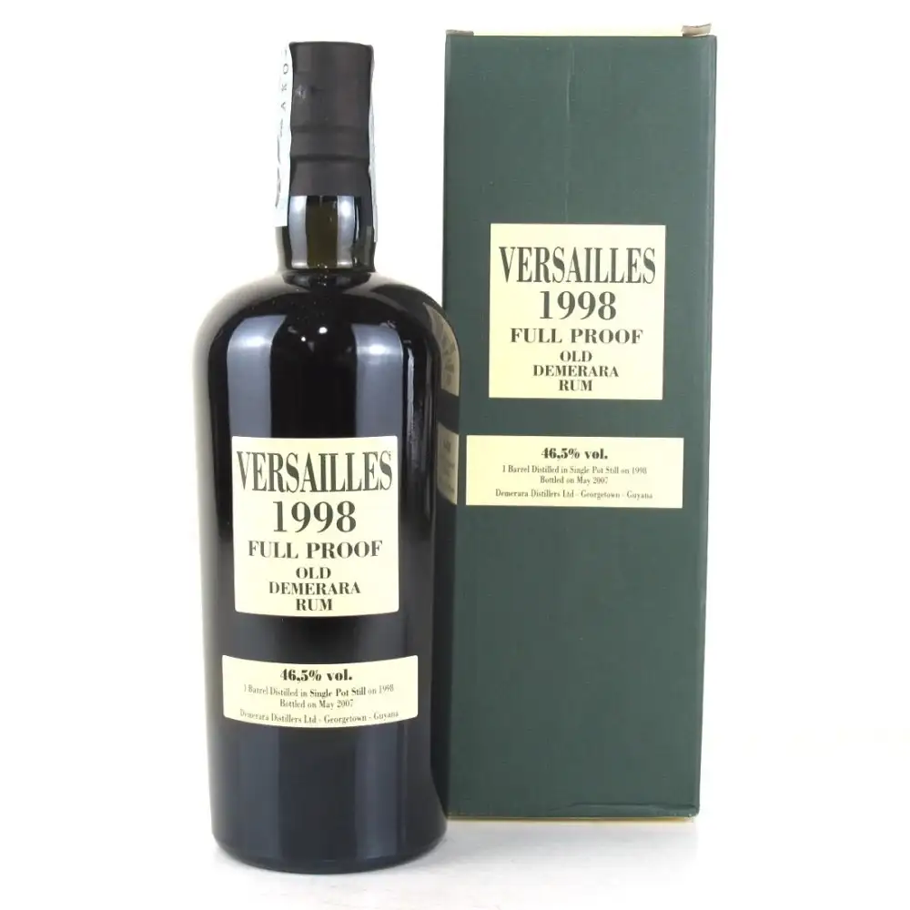 Bottle of Velier Versailles VSG 1998