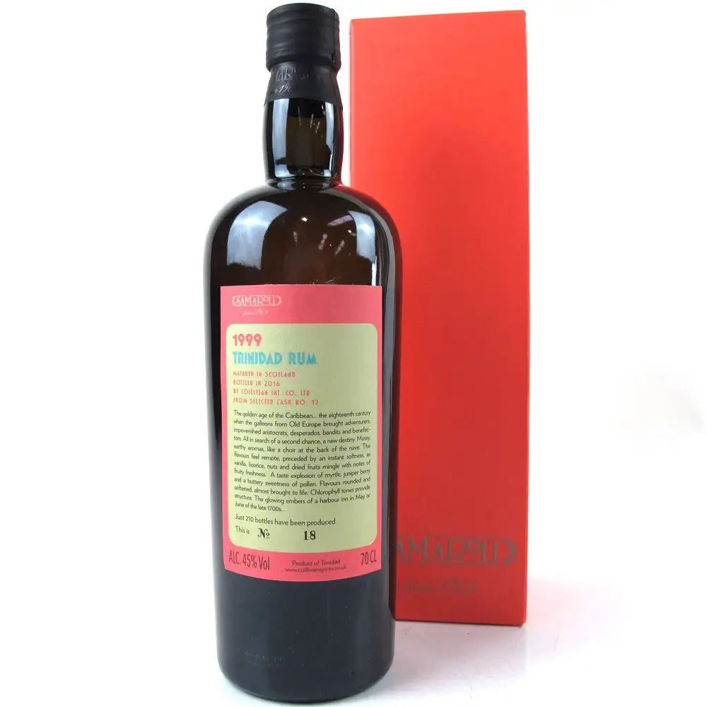 Image haute résolution de Samaroli Trinidad Rum 1999