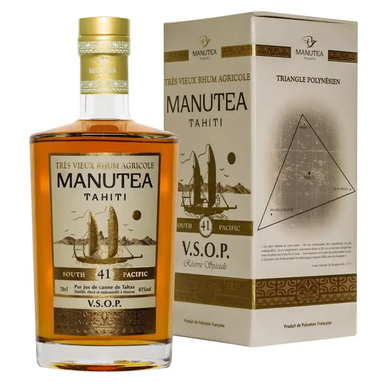 Bottle of Manutea Très Vieux Rhum Agricole VSOP 2015