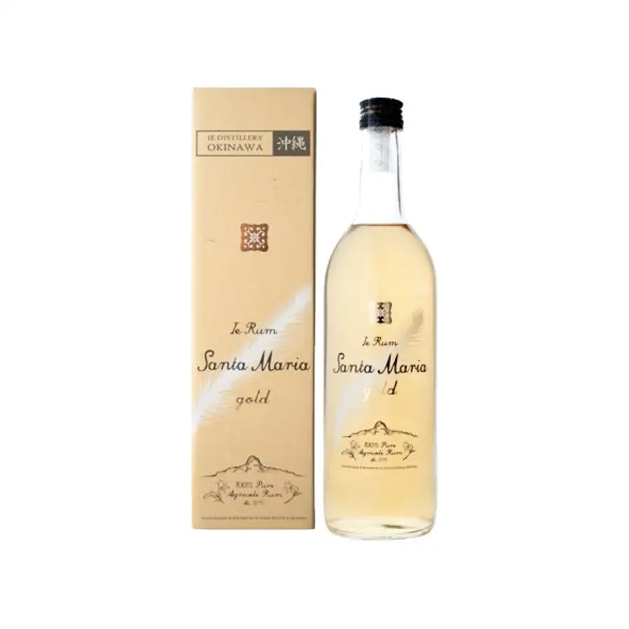 Bottle of Ie Rum Santa Maria Gold