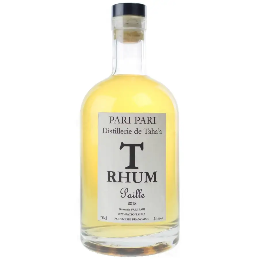 Bottle of Pari Pari - Distillerie de Taha‘a TRhum - Paille 2018