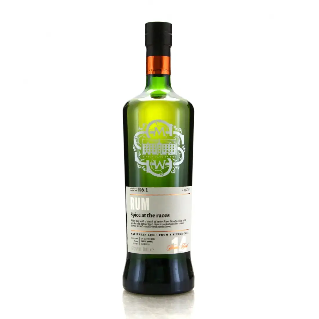 High resolution image of SMWS Foursquare R6.1 Spice at the races 2002