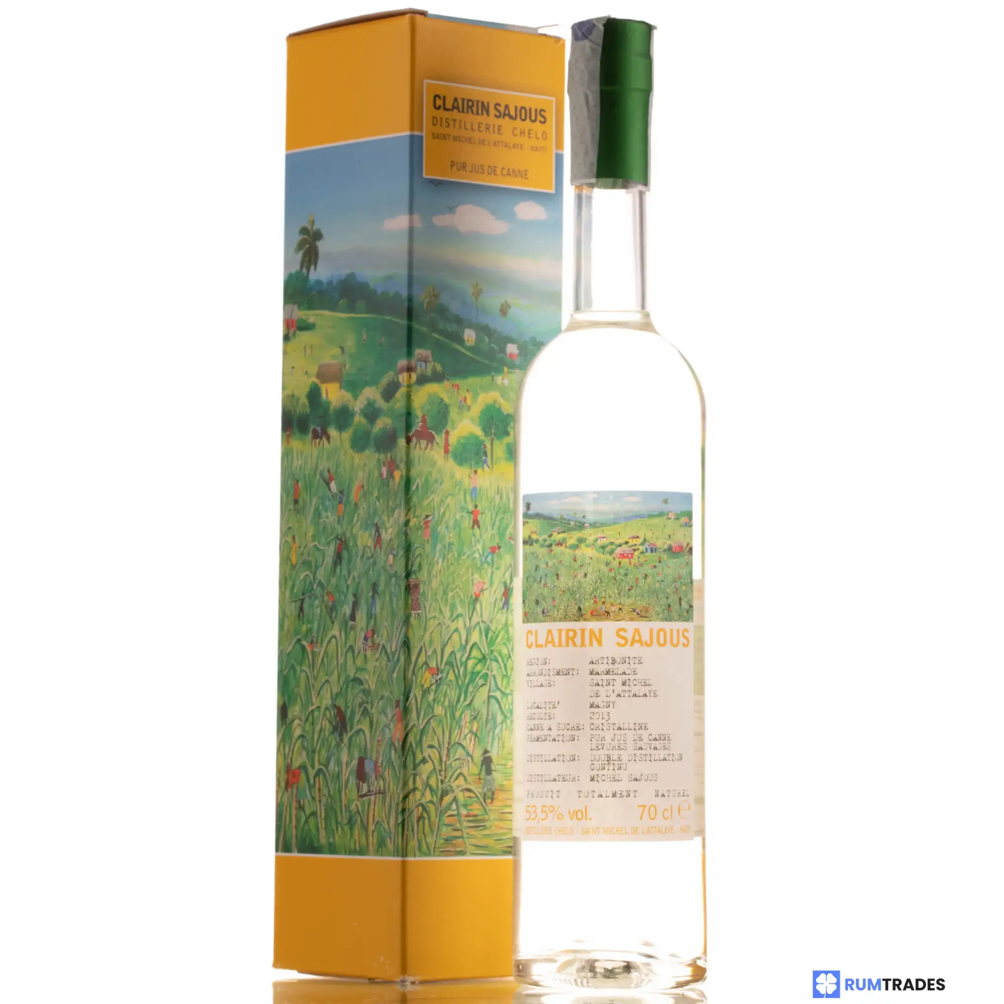 Bottle of Velier Chelo Clairin Sajous 2013