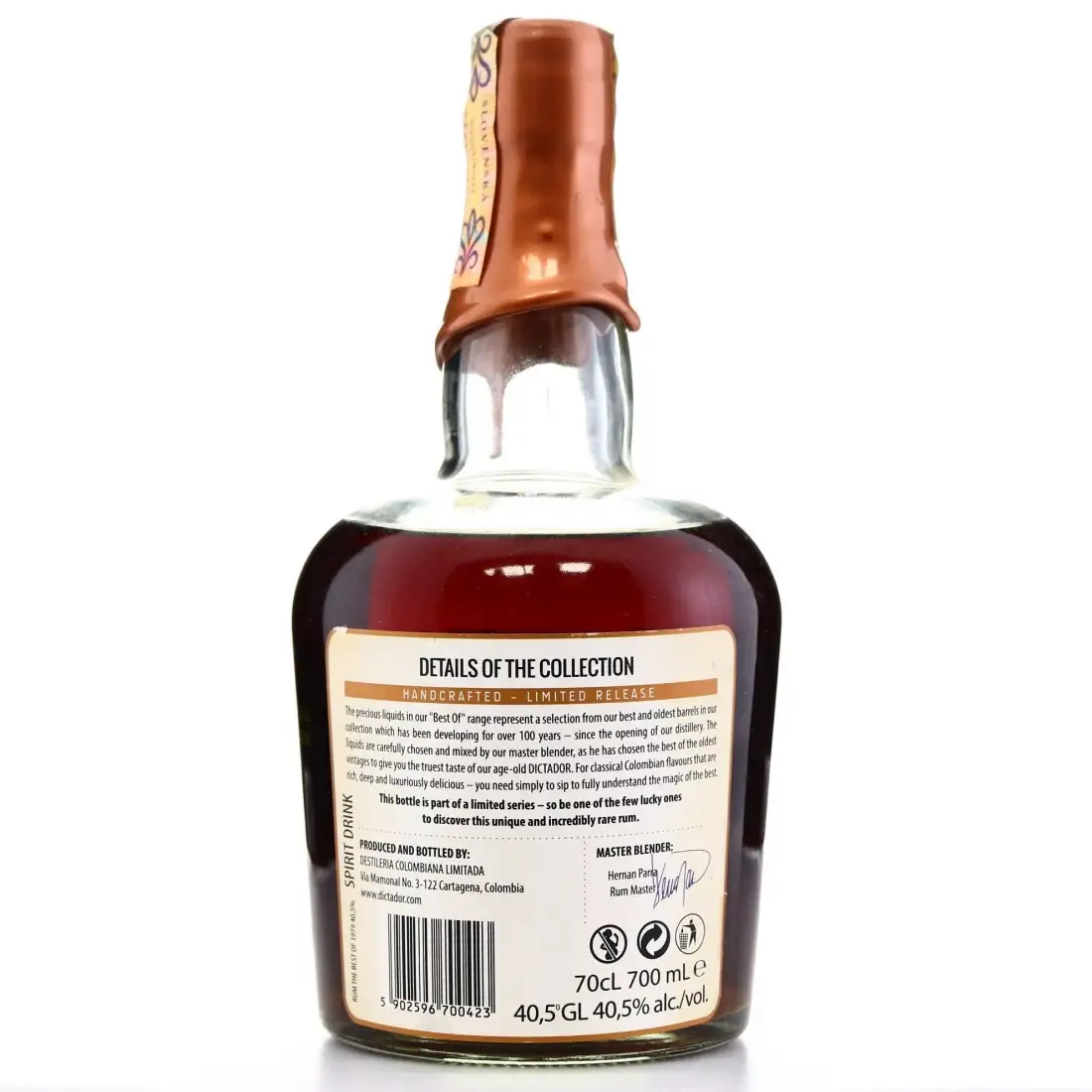 High resolution image of Dictador Best of 1979