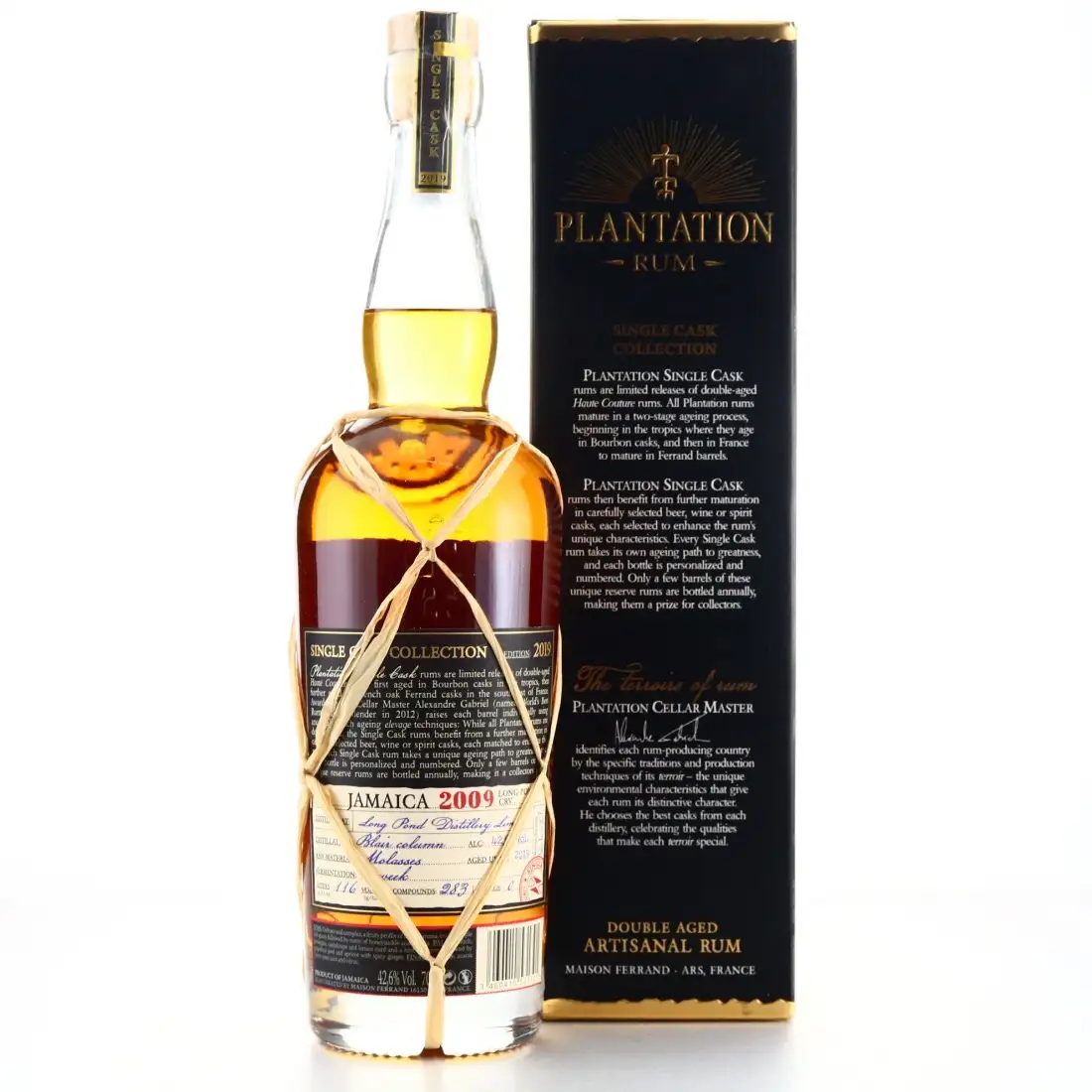 High resolution image of Long Pond Plantation Single Cask (The Whisky Exchange) CRV 2009