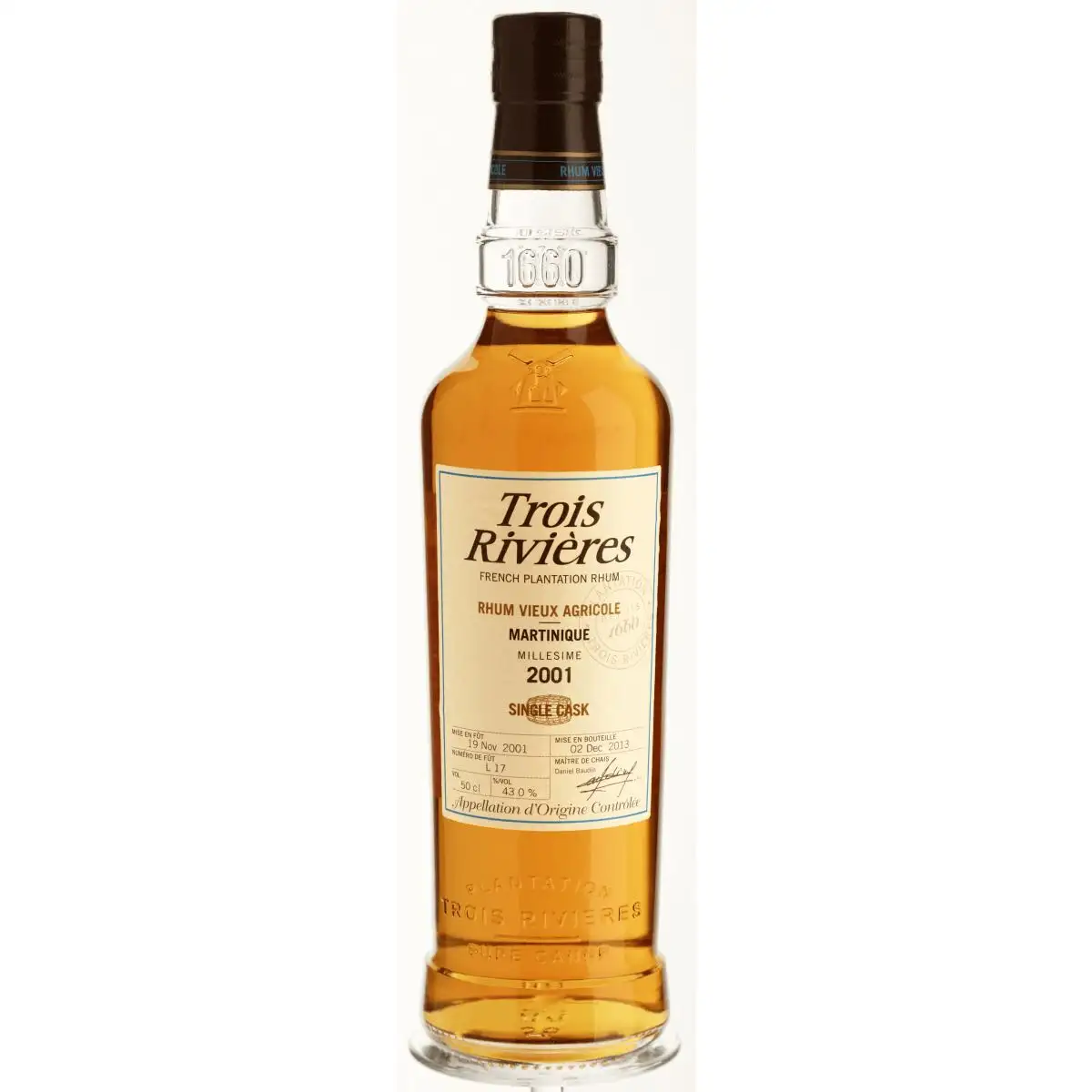 High resolution image of Trois Rivières Single Cask 2001