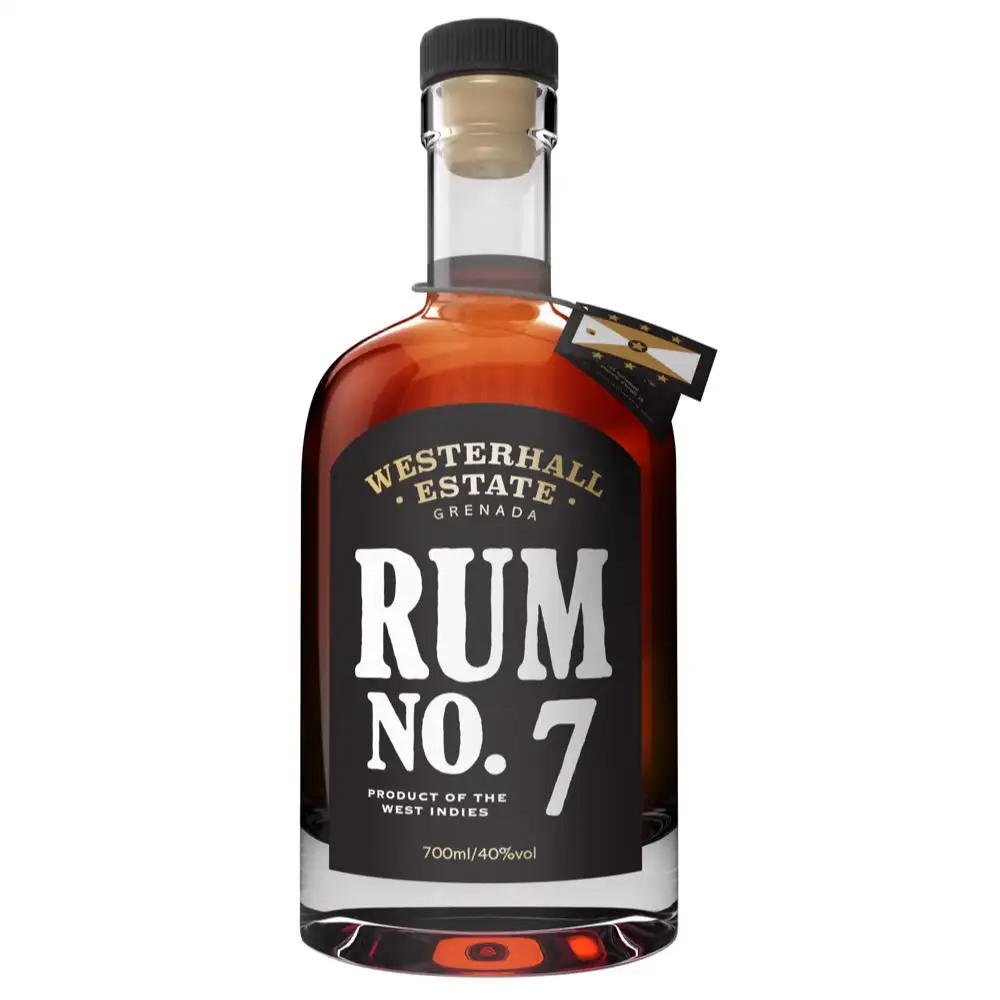 Bottle of Westerhall Estate Rum No. 7