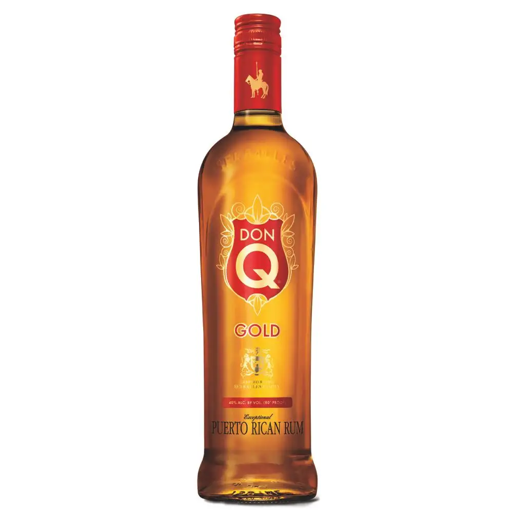 Bottle of Don Q Gold
