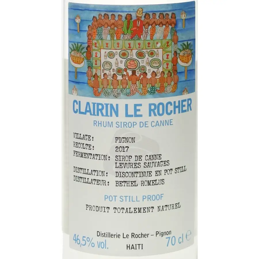 Image haute résolution de Velier Distillerie Bethel Romelus Clairin Le Rocher 2019