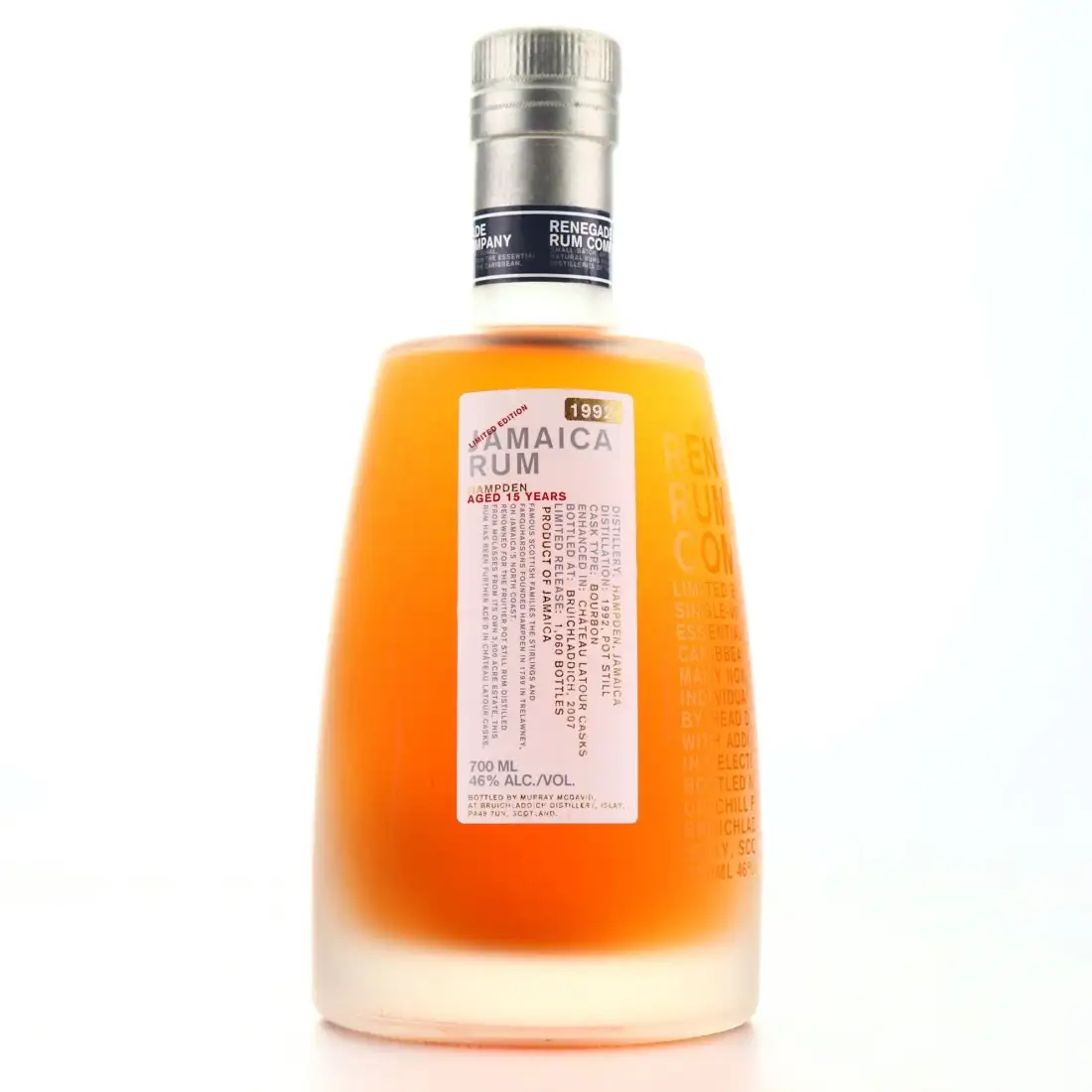 Bottle of Renegade Hampden Chateau Latour Finish HLCF 1992