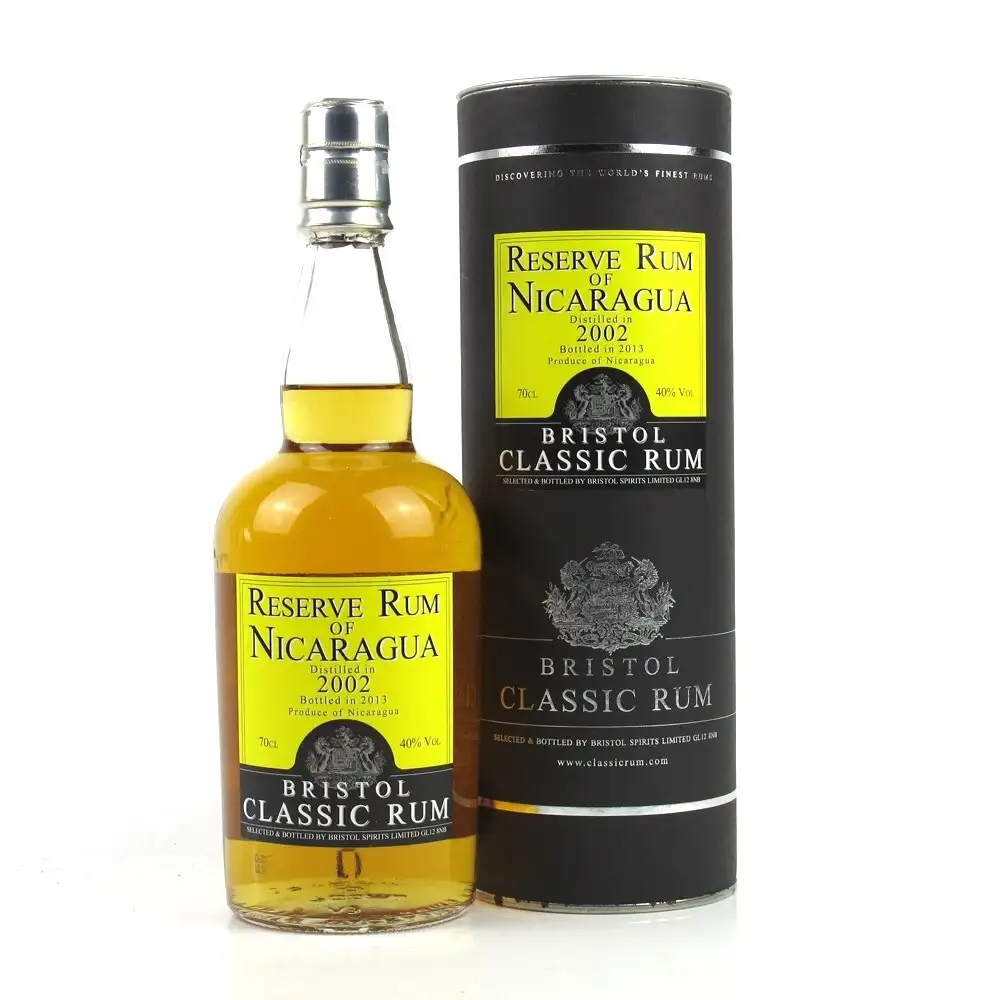 High resolution image of Bristol Reserve Rum of Nicaragua 2002