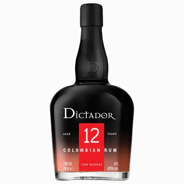 Bottle of Dictador 12 Years
