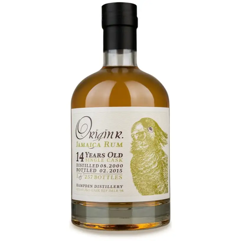 Bottle of Origin R. Hampden LROK 2000