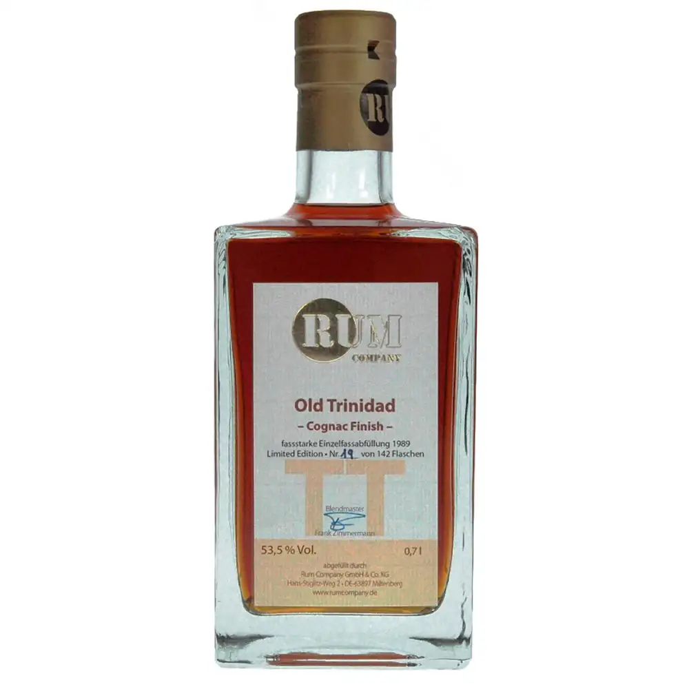 Bottle of Rum Company Old Trinidad TT 1989