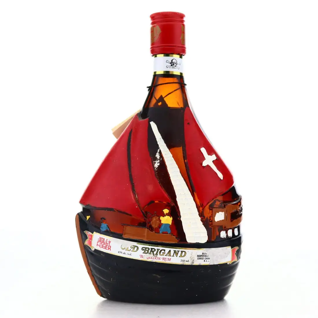 Bottle of R.L. Seale’s Foursquare Old Brigand Jolly Roger