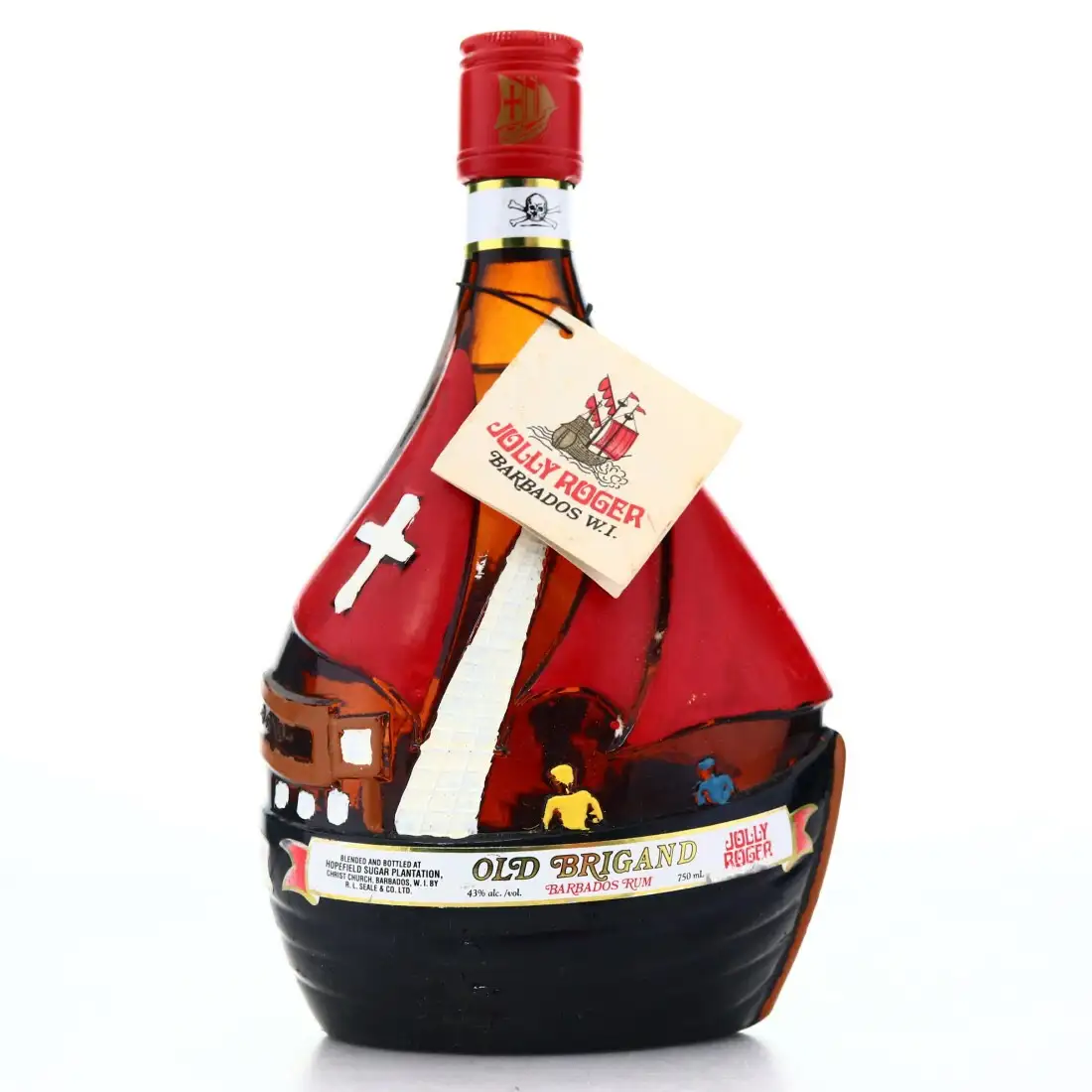 High resolution image of R.L. Seale’s Foursquare Old Brigand Jolly Roger