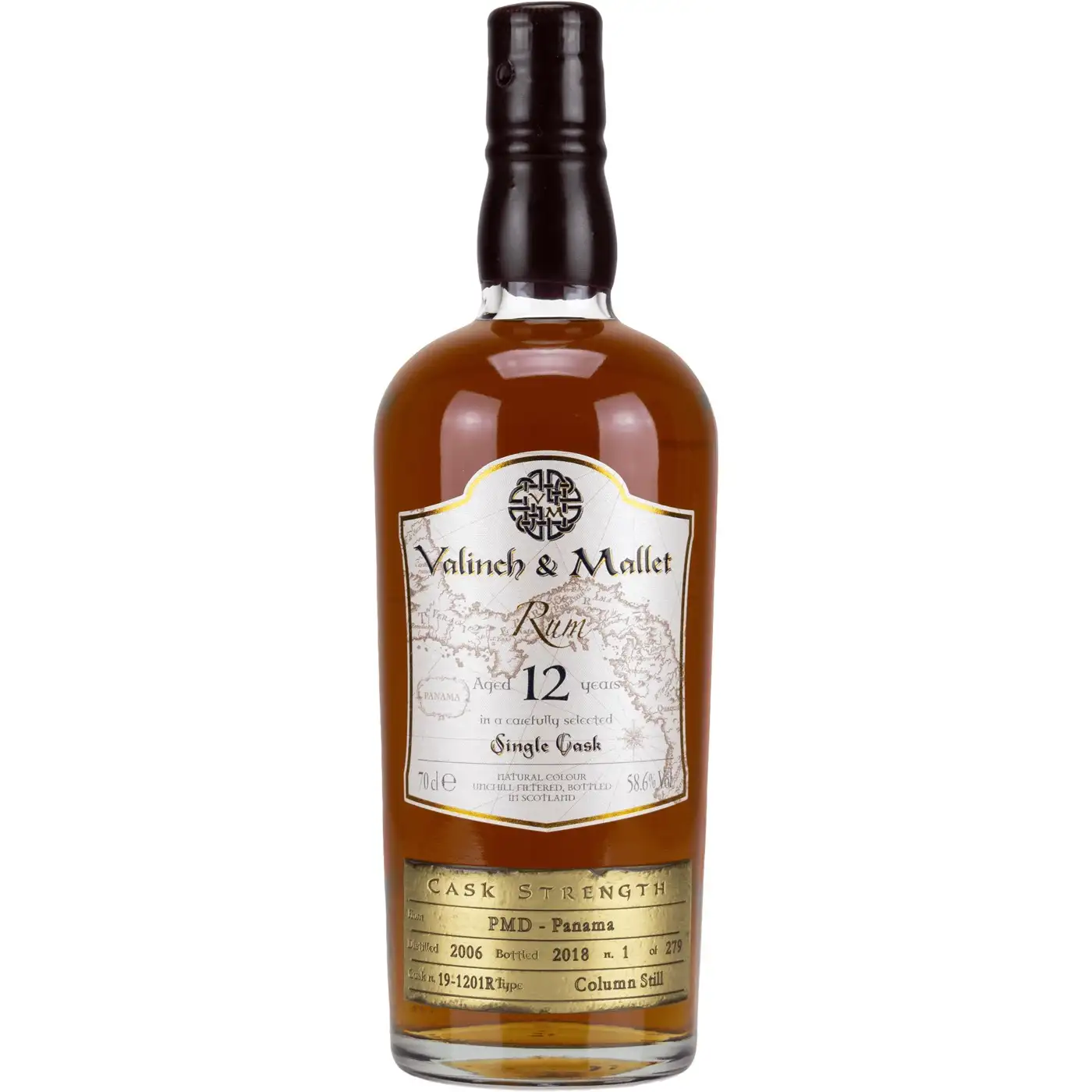 Bottle of Valinch & Mallet PMD Single Cask 2006