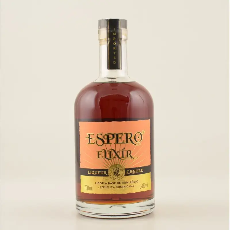 Bottle of Ron Espero Liqueur Creole