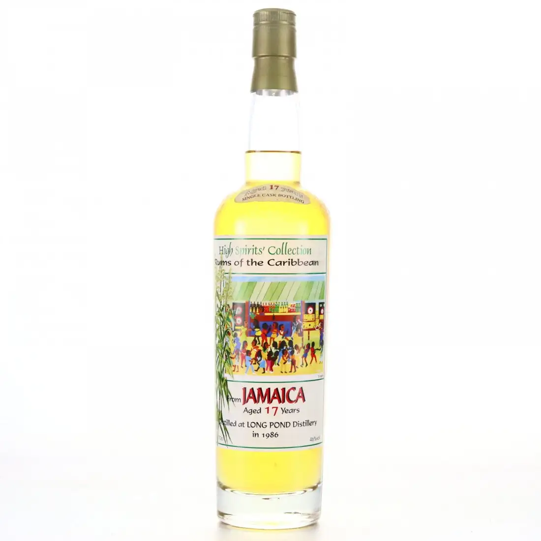 Bottle of High Spirits Collection Long Pond 1986